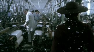 Cotton snowflakes in North and South