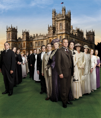 The cast of Downton Abbey