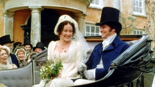 Longbourn as seen in the BBC's 1995 version of Pride and Prejudice