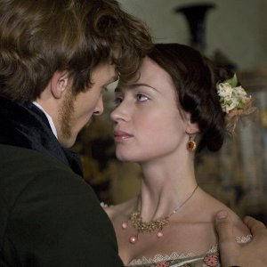 Young Victoria (Emily Blunt) and Albert (Rupert Friend)